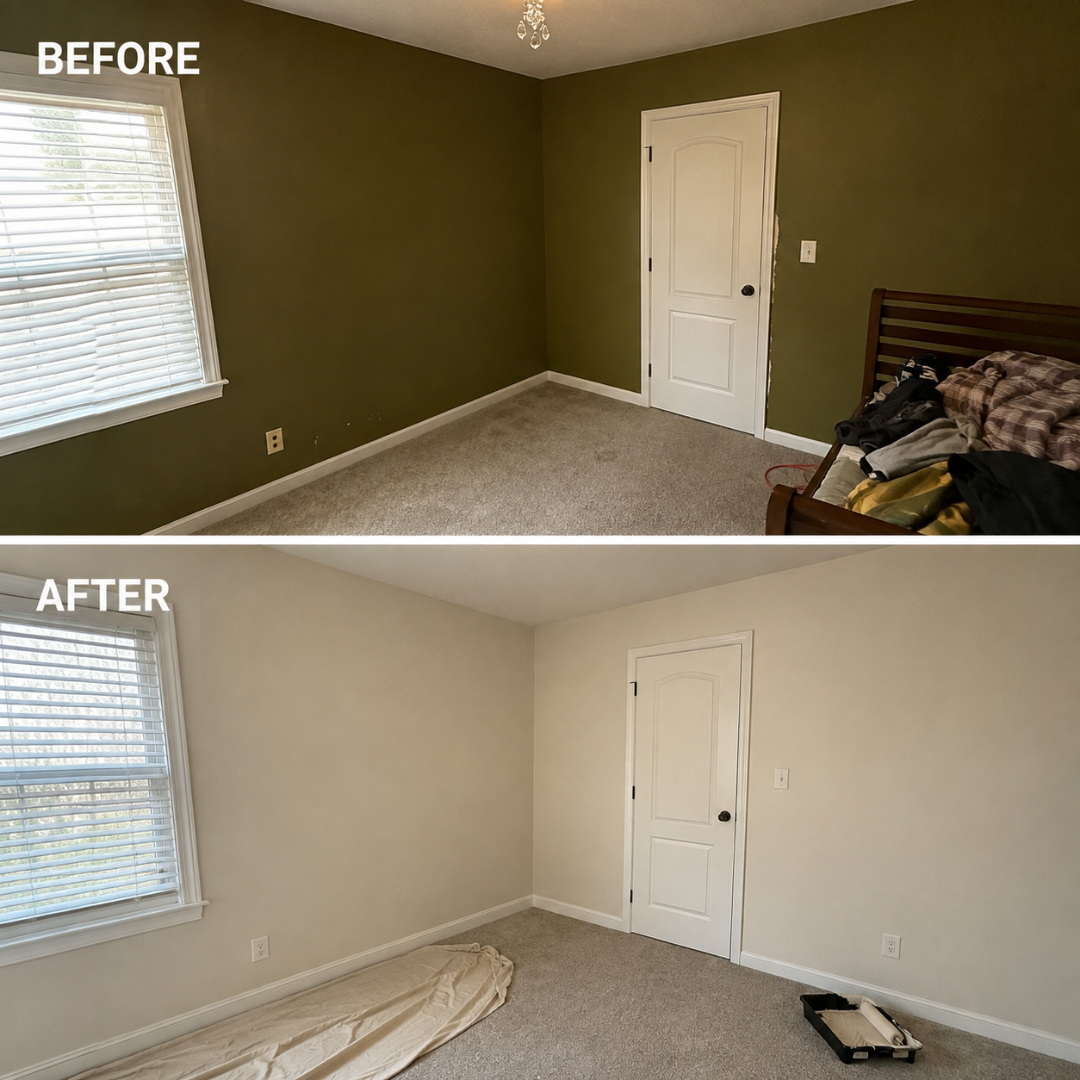 Vanguard Painting crew doing wallpaper removal in River Forest, IL